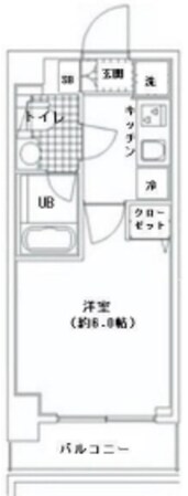 アプレシティ桜上水の物件間取画像